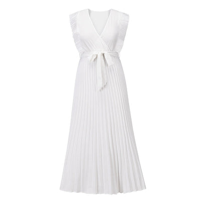Adele™ - Dress with V-Neck