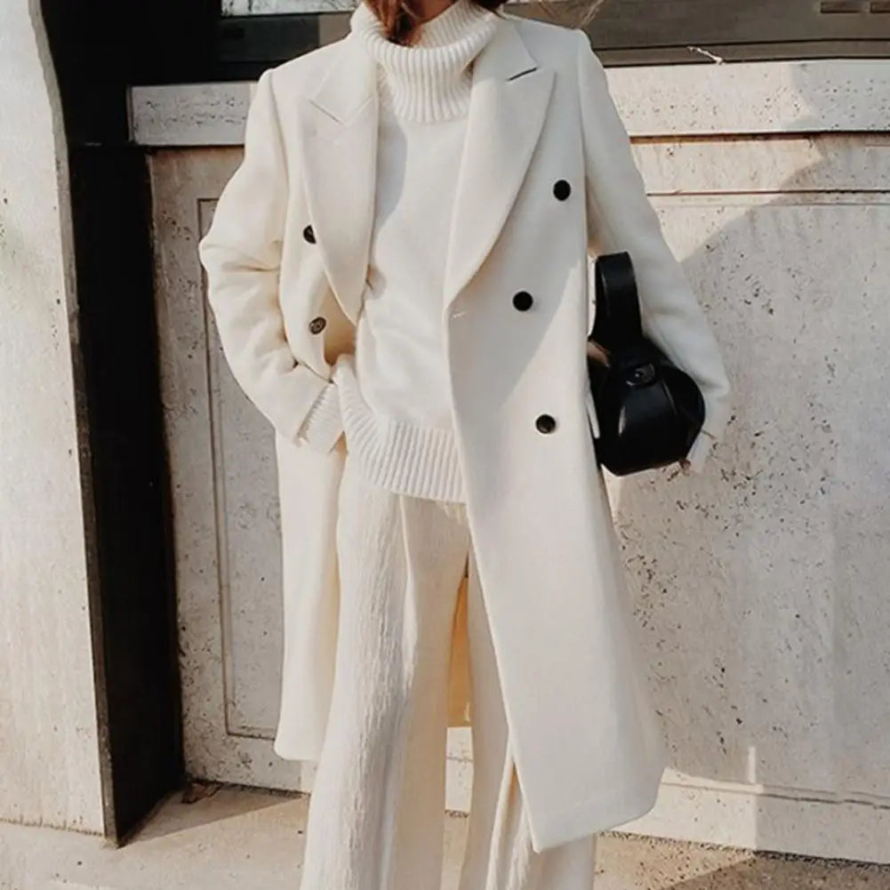 Hannah | Women's Elegant Double-Breasted Trench Coat