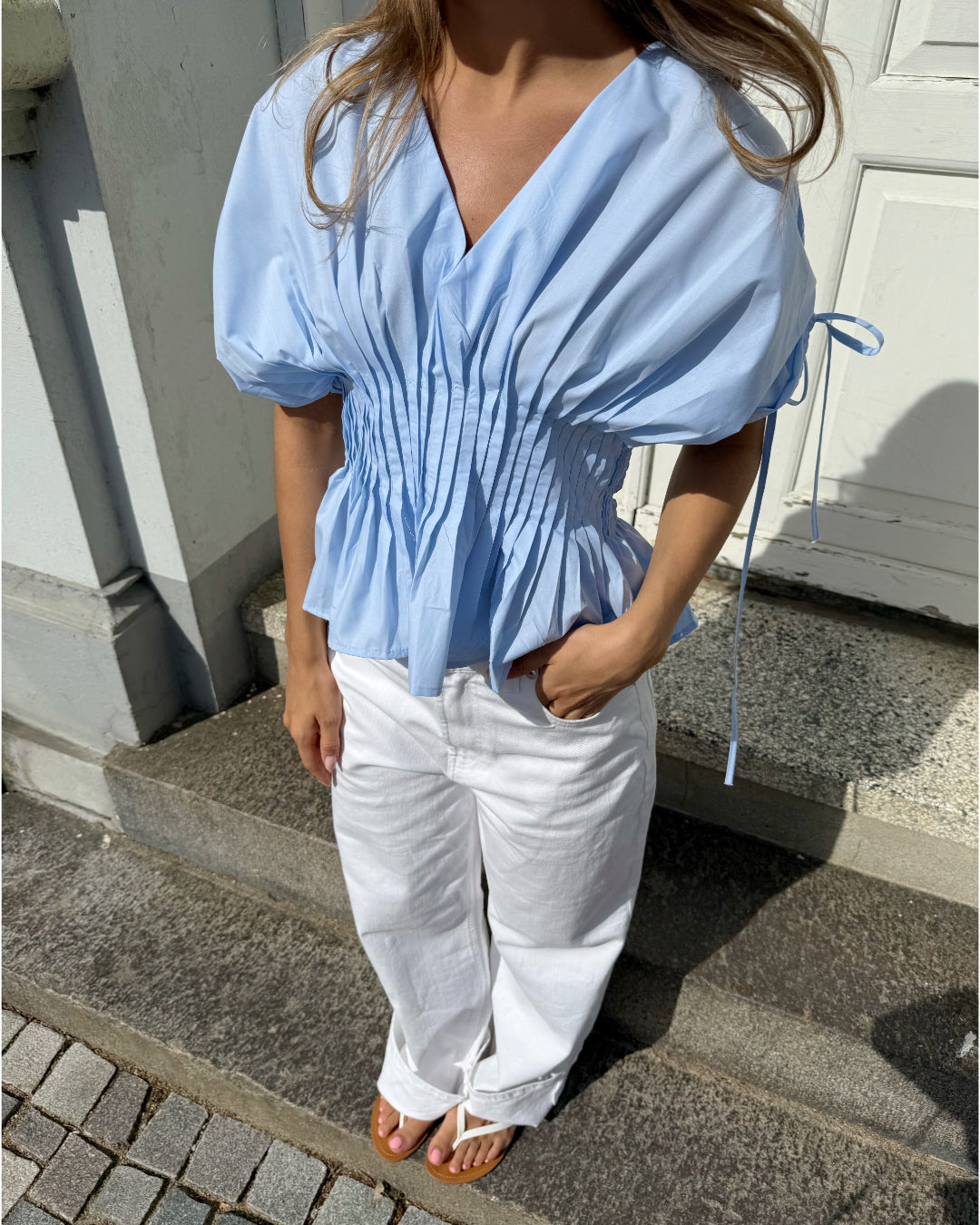 Zelda™ | Stylish Linen Summer Top