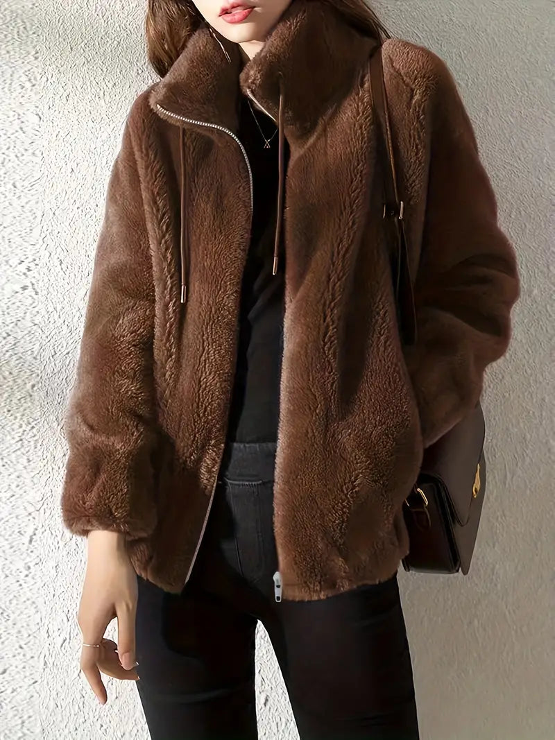 Tabitha | Trendy Teddy Jacket with Soft Lining