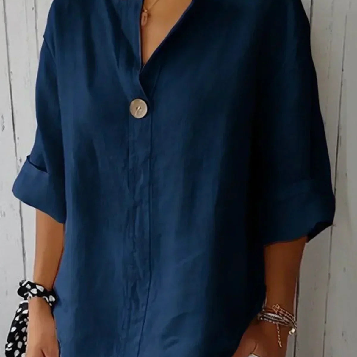 Jessa™ | Casual V-Neck Blouse