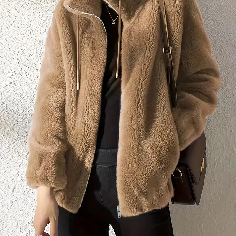Tabitha | Trendy Teddy Jacket with Soft Lining