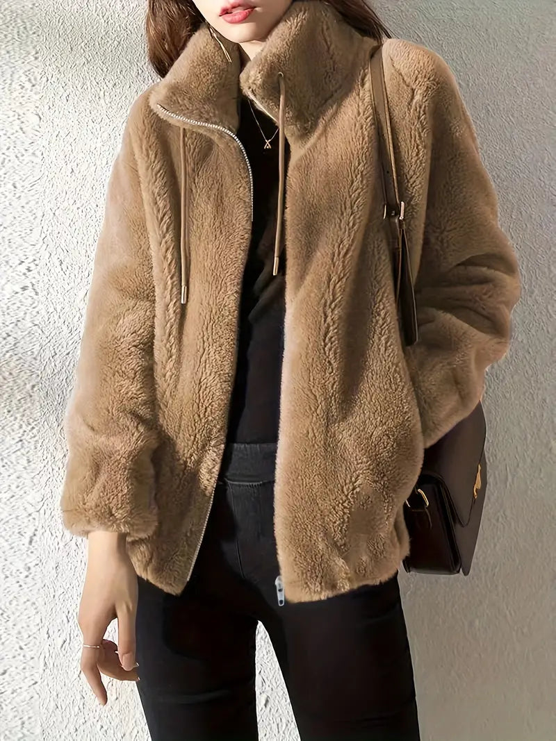 Tabitha | Trendy Teddy Jacket with Soft Lining