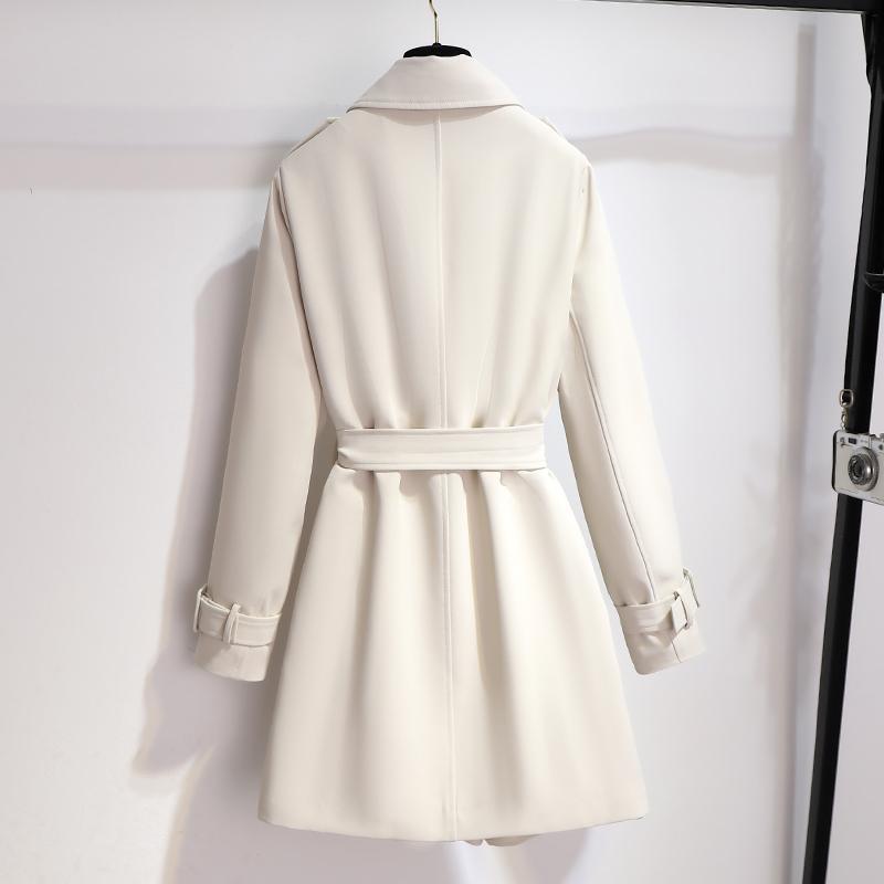 Ella | Elegant Women's White Trench Coat