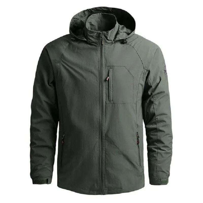 Waterproof Breathable Cargo Summer Jacket for Men