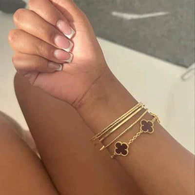 Clover Bracelet (stainless steel)