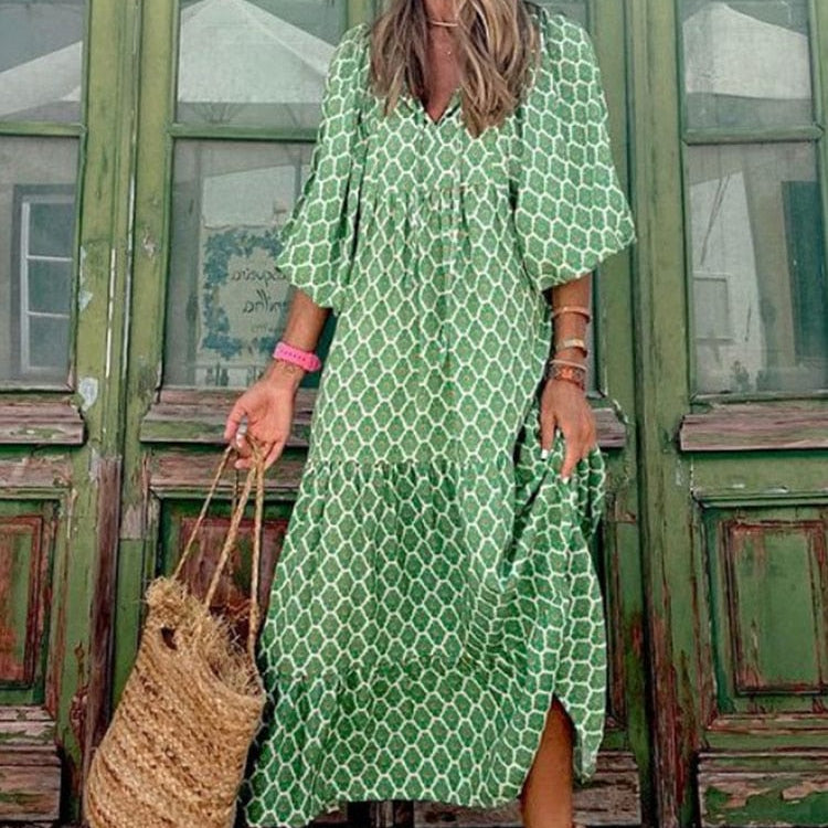 Merel™ - Bohemian Maxi Dress