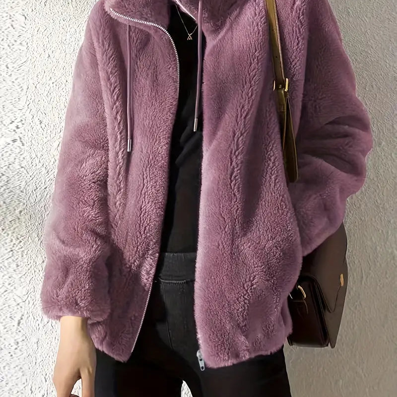 Tabitha | Trendy Teddy Jacket with Soft Lining