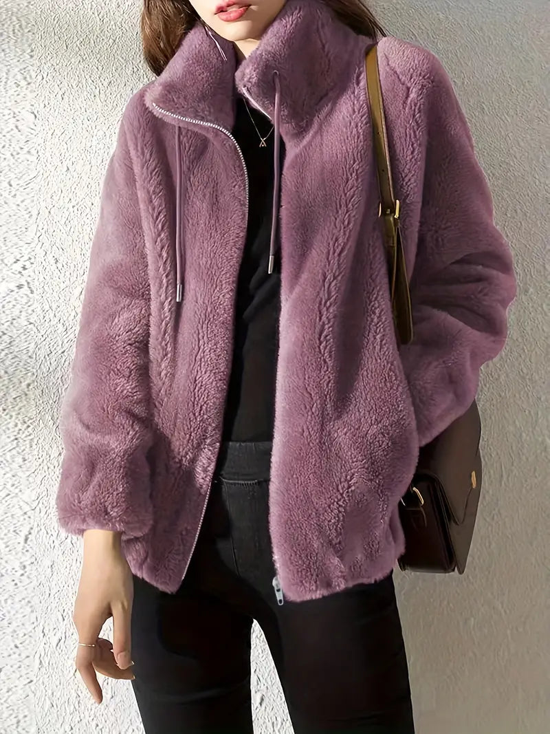 Tabitha | Trendy Teddy Jacket with Soft Lining