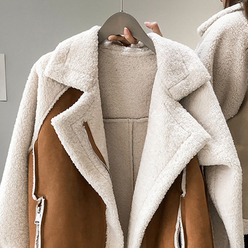 Bonnie | Elegant Teddy Jacket with Winter Lining