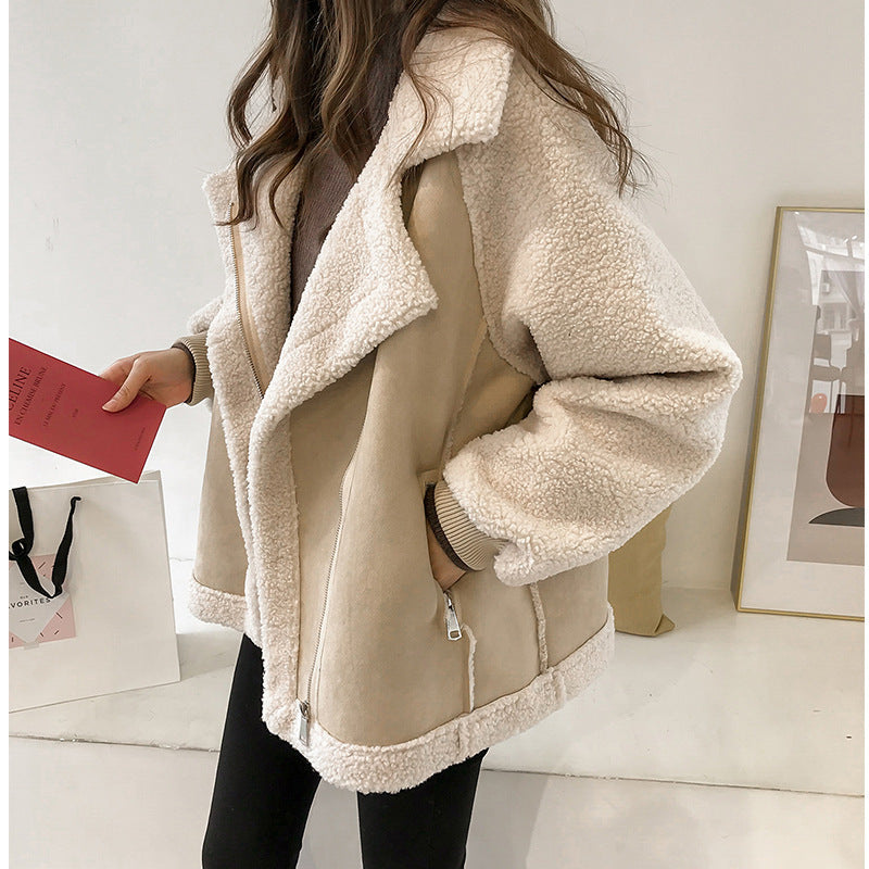 Bonnie | Elegant Teddy Jacket with Winter Lining