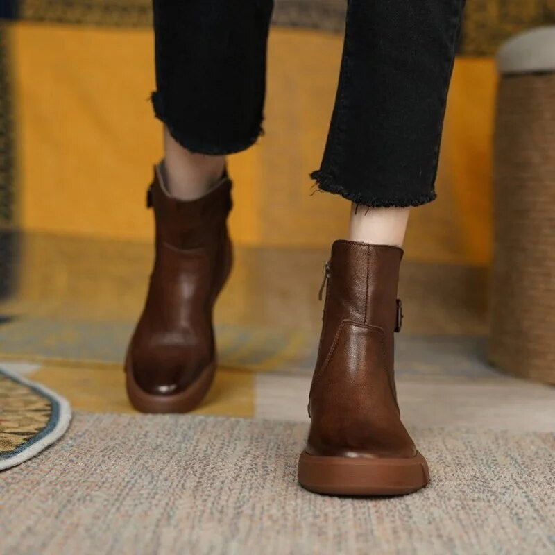 Poppy | Vintage Women's Ankle Boots