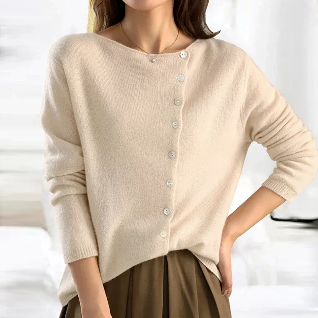 Elsie | Elegant Women's Cardigan with Button Closure