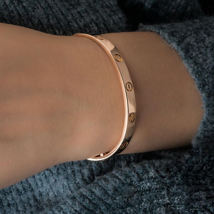 Eternity Bracelet (rosee gold finish)