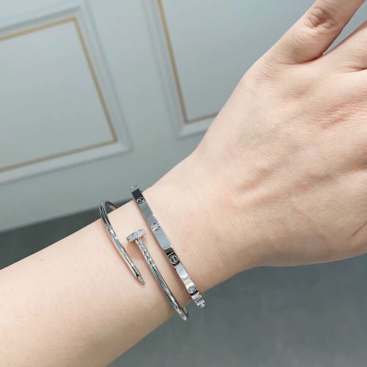 Eternity Bracelet (stainless steel, slim design)