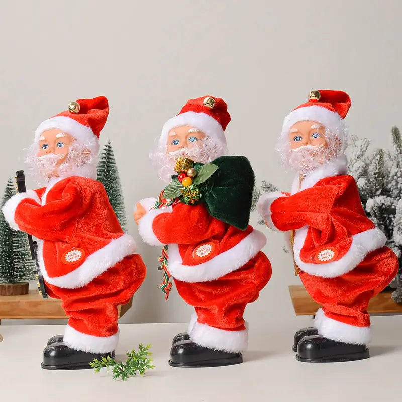 Decoration Santa Claus dancing the twerk