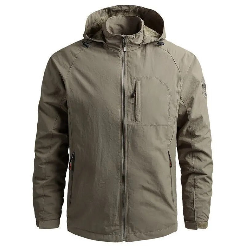 Waterproof Breathable Cargo Summer Jacket for Men