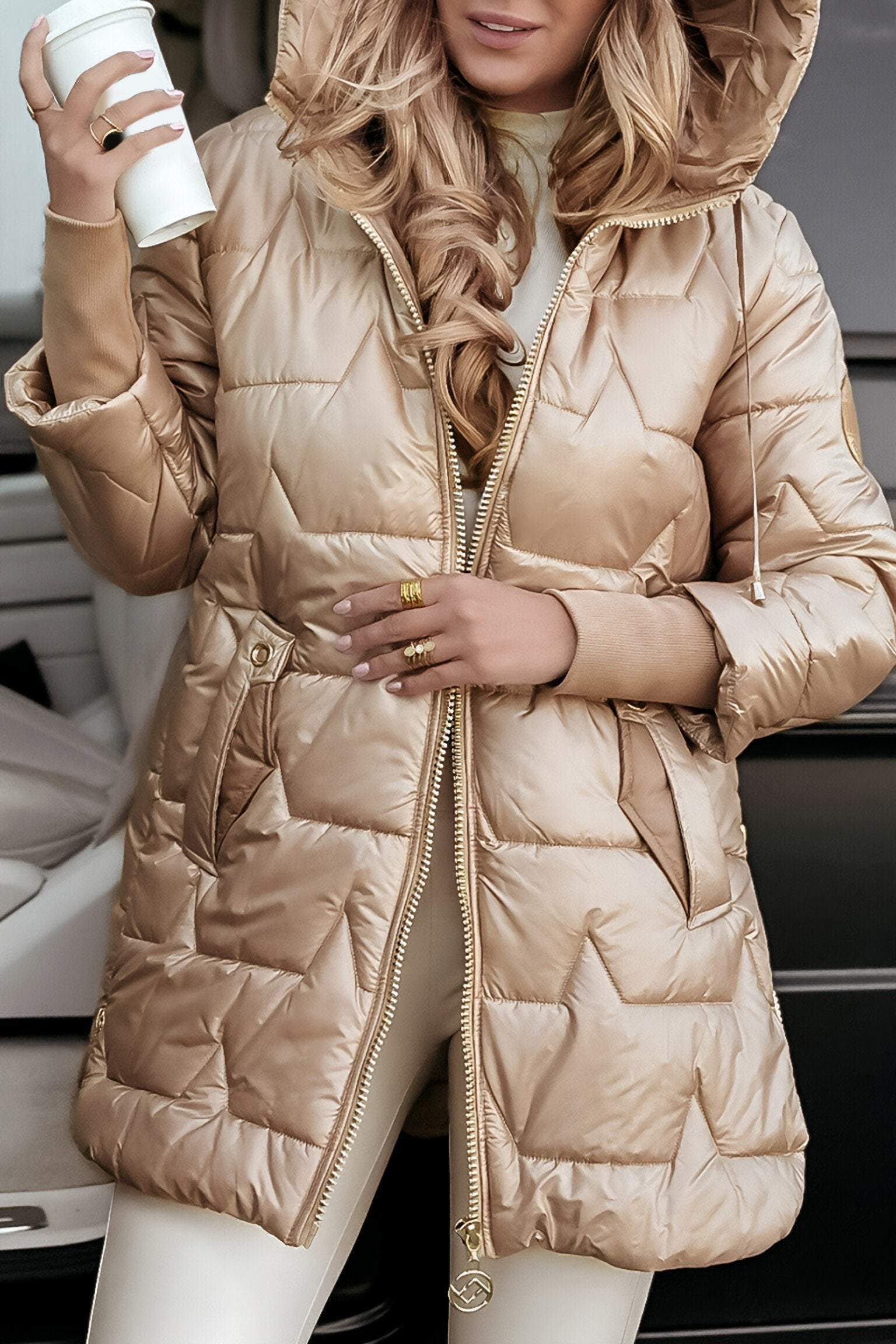 Florence | Hooded Winter Jacket for Women