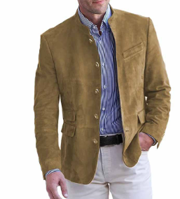 Philip - Classic Button-Down Autumn Jacket for Men