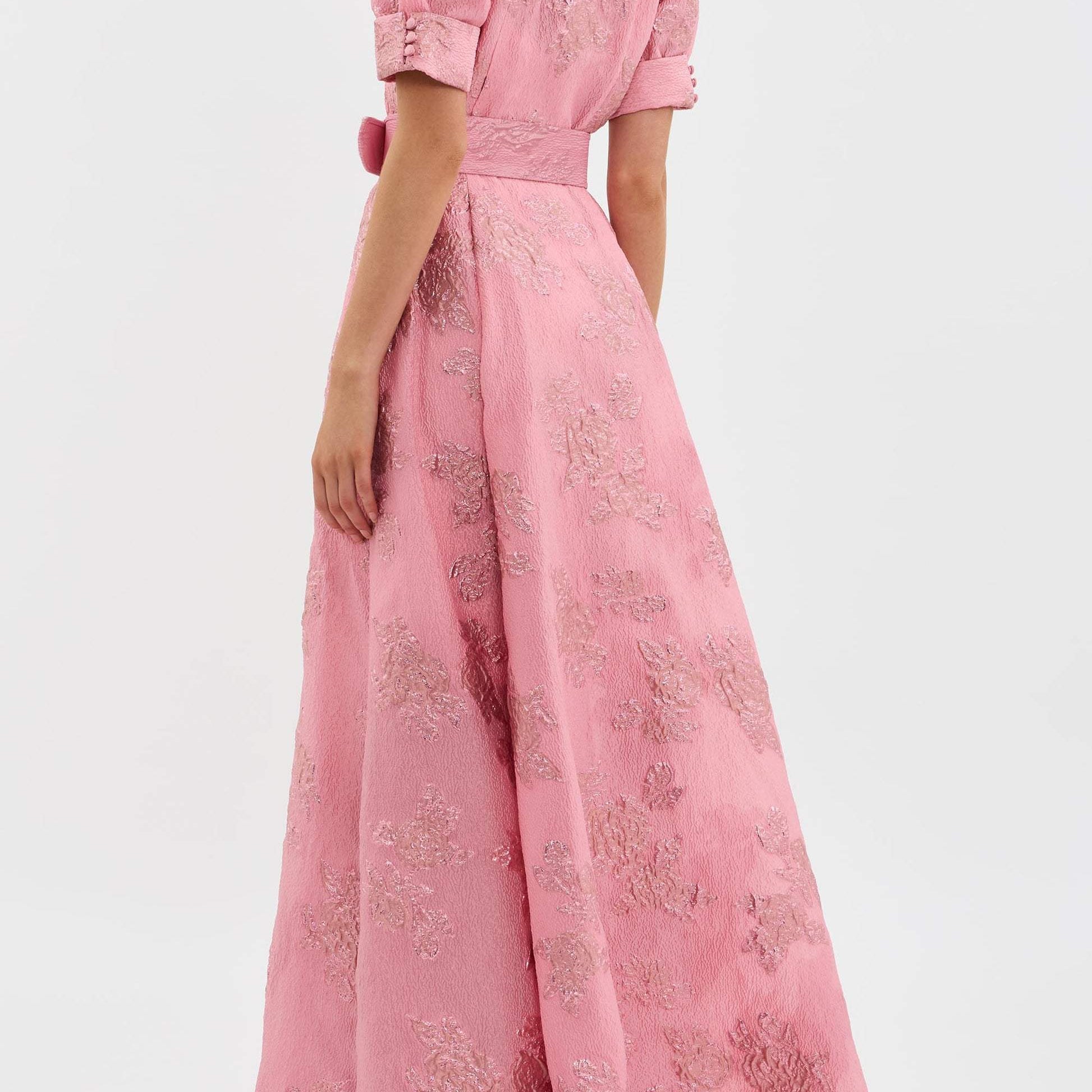 Anabella™ | Short Puff Sleeves Dress