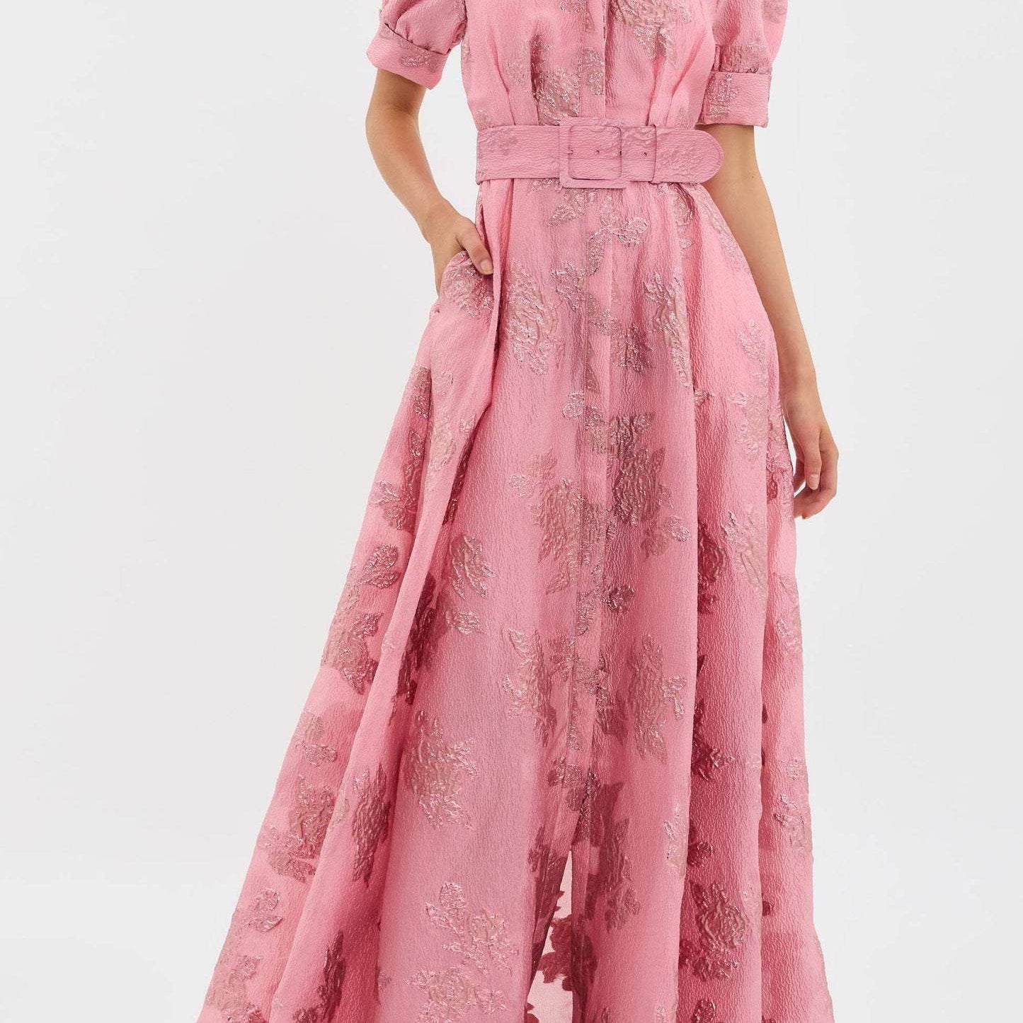 Anabella™ | Short Puff Sleeves Dress