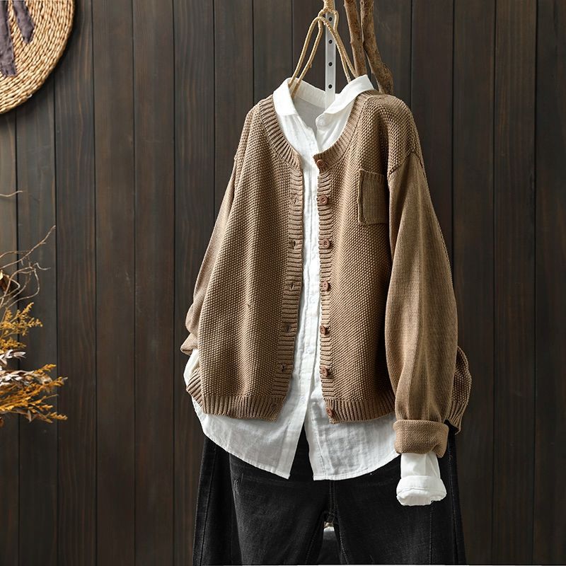 Bonnie | Women's Plus Size Knit Cardigan Comfort