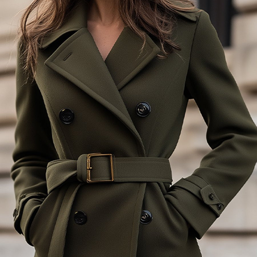 Elena | Wool Coat - Alden & Archer