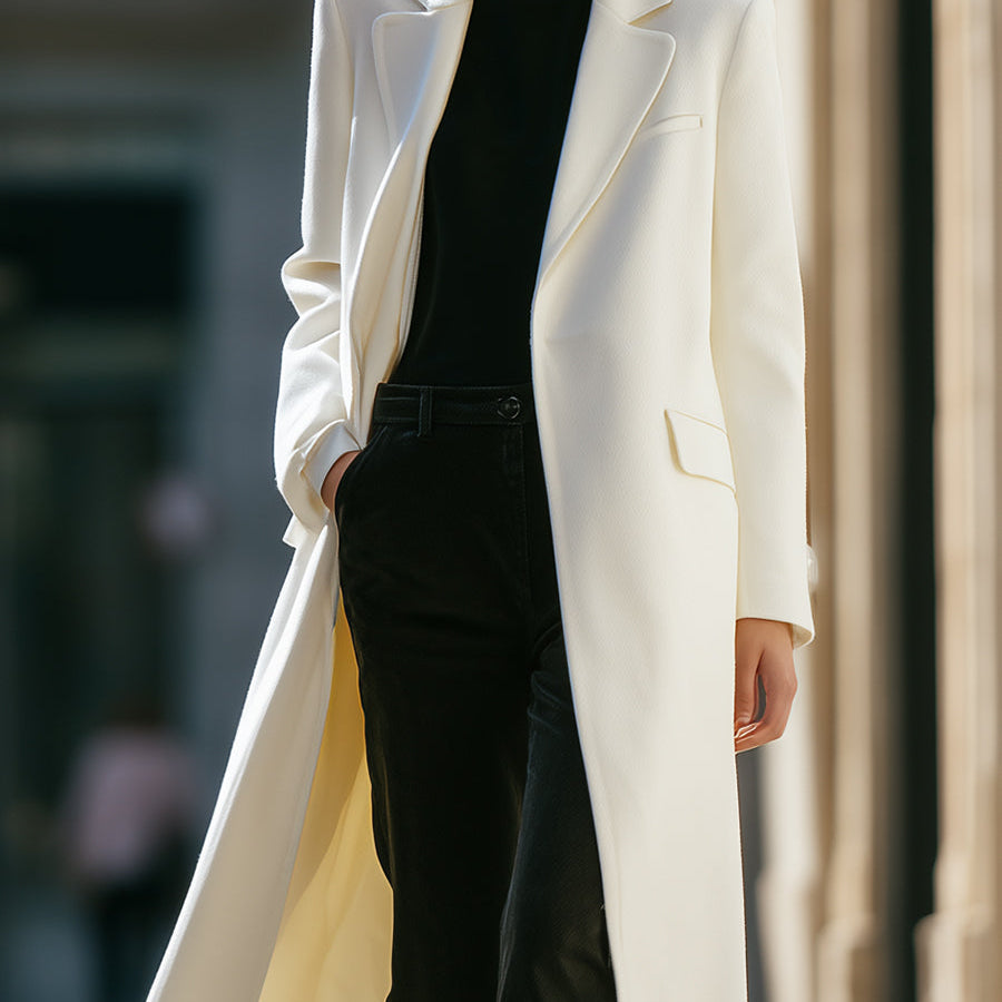 Elena | Long Coat - Alden & Archer