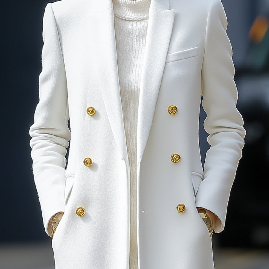 Elena | Longline Coat - Alden & Archer