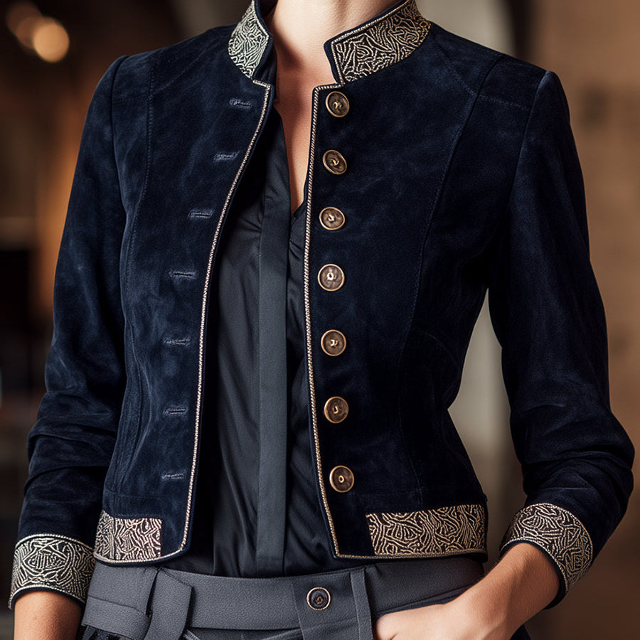 Navy | Military-Inspired Jacket - Alden & Archer