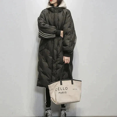 Daisy | Long Quilted Wintercoat for Women