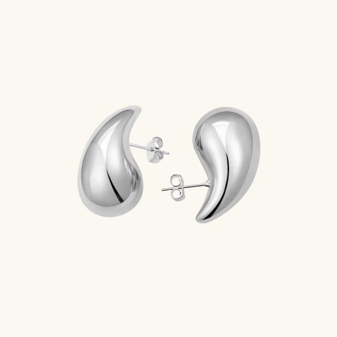 Sandra Teardrop Earrings (gold finish)