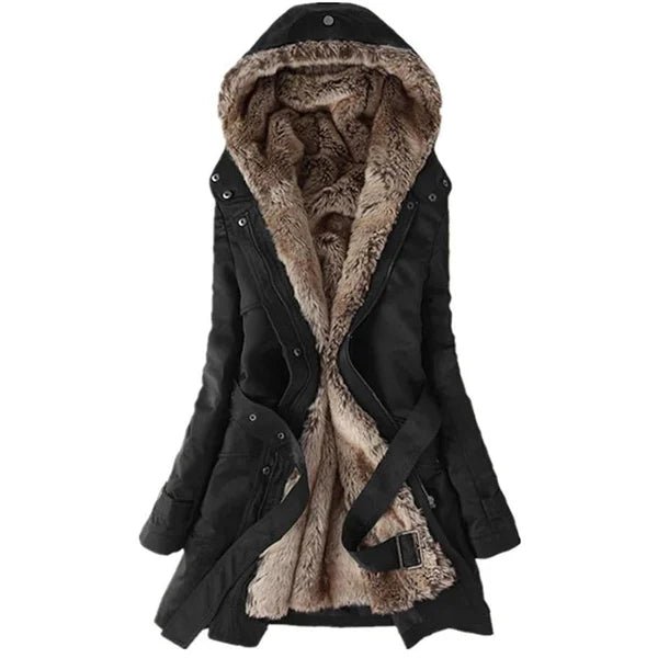 Sienna | Cozy Wintercoat with Faux Fur Lining
