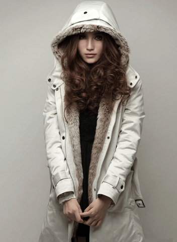 Sienna | Cozy Wintercoat with Faux Fur Lining