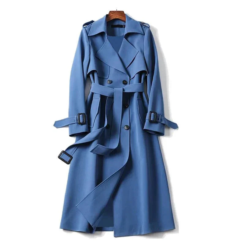 Lily | Elegant Women's Long Trench Coat