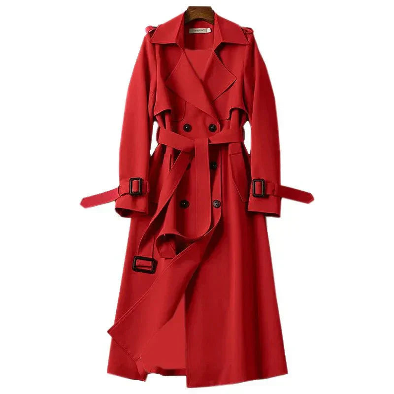 Lily | Elegant Women's Long Trench Coat