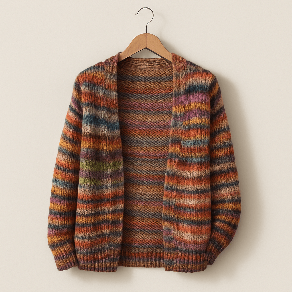 Scarlett | Stylish Women's Multicolor Knit Cardigan