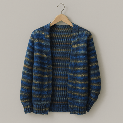 Scarlett | Stylish Women's Multicolor Knit Cardigan