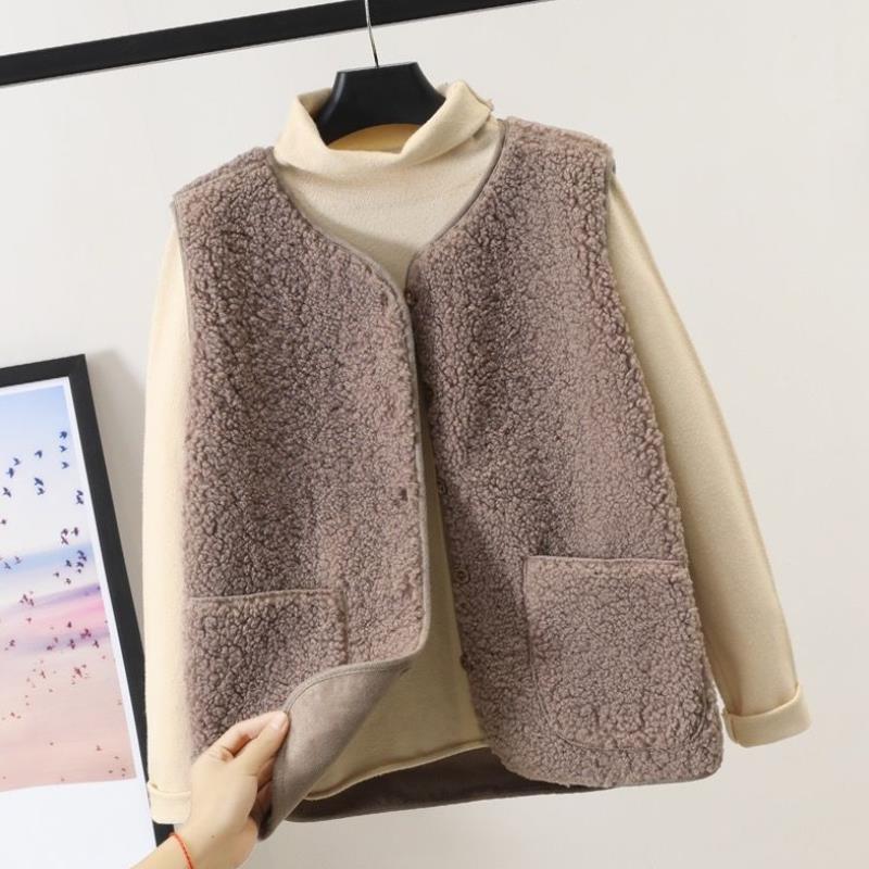 Hazel | Cozy Short Teddy Vest for Women