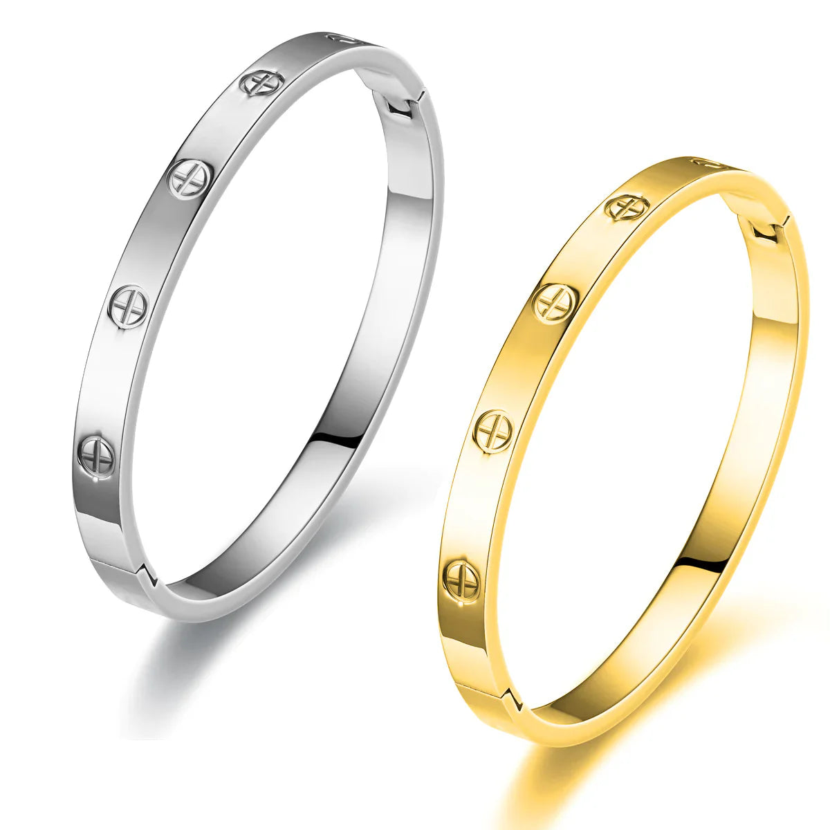 Cross Nail Bracelet (stainless steel)