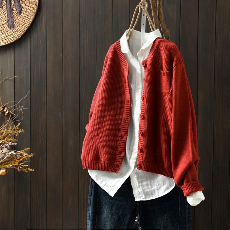 Bonnie | Women's Plus Size Knit Cardigan Comfort