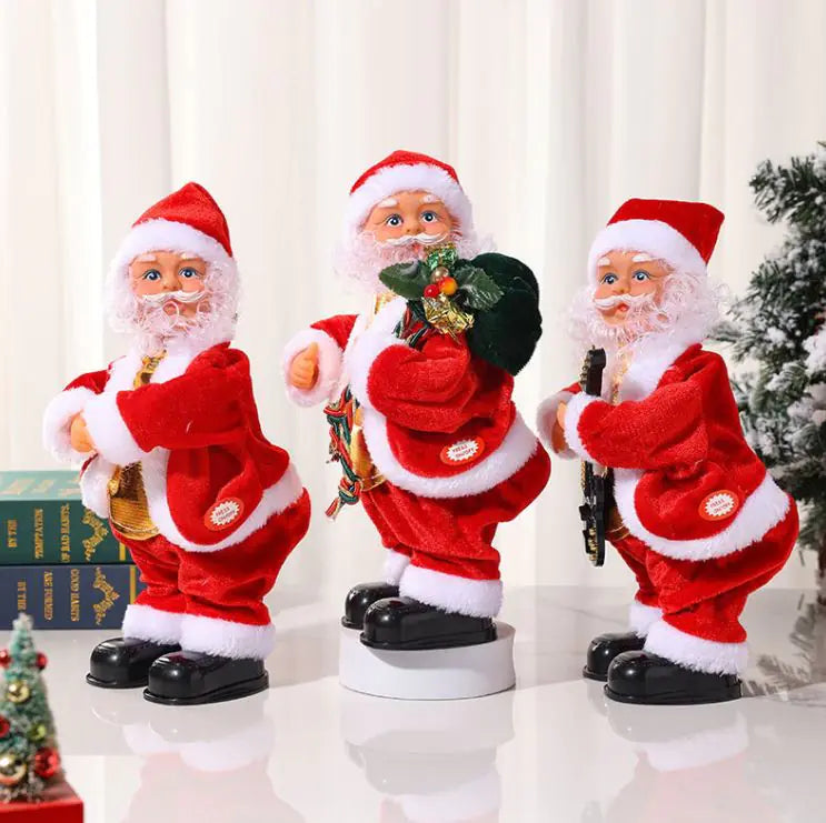 Decoration Santa Claus dancing the twerk
