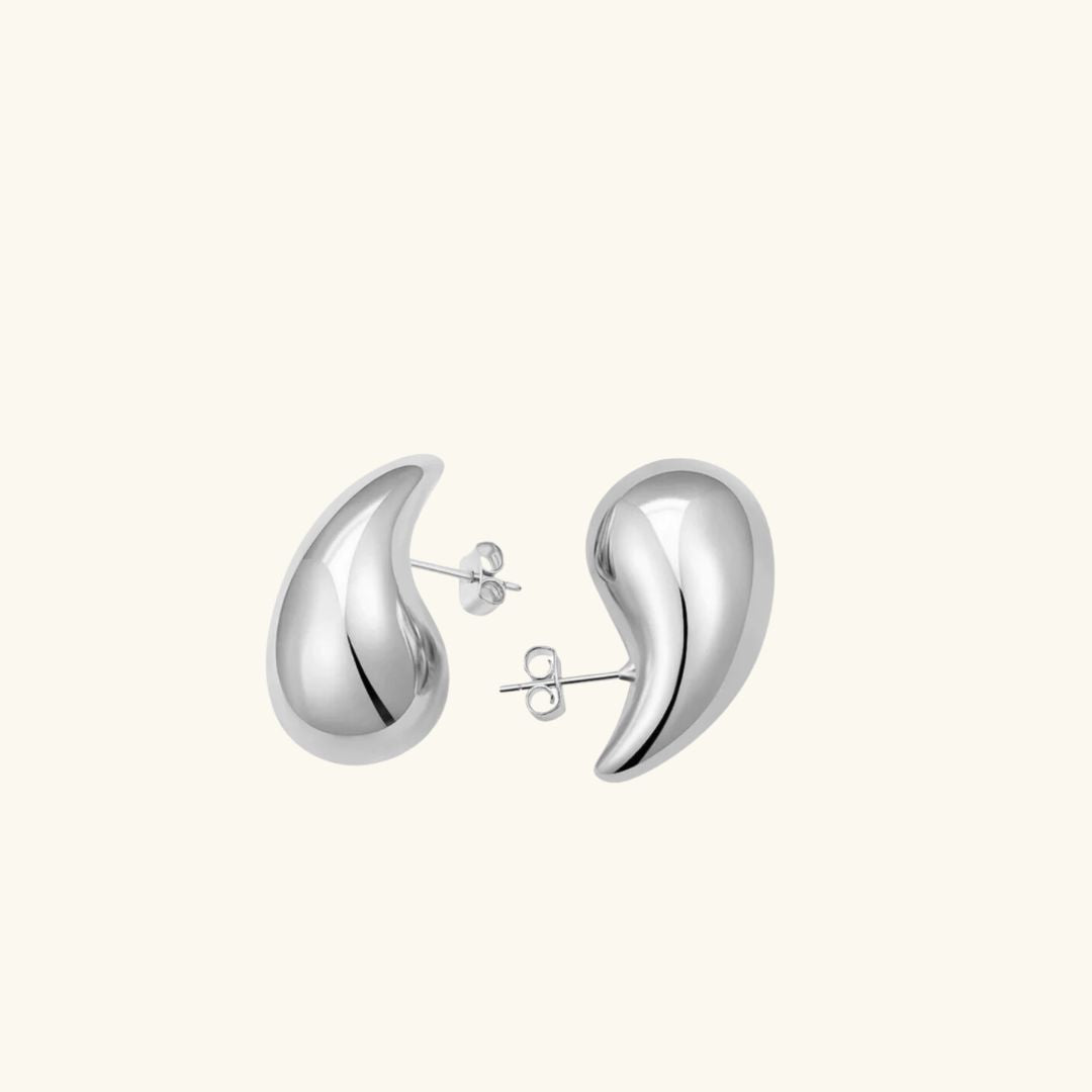 Sandra Teardrop Earrings (gold finish)