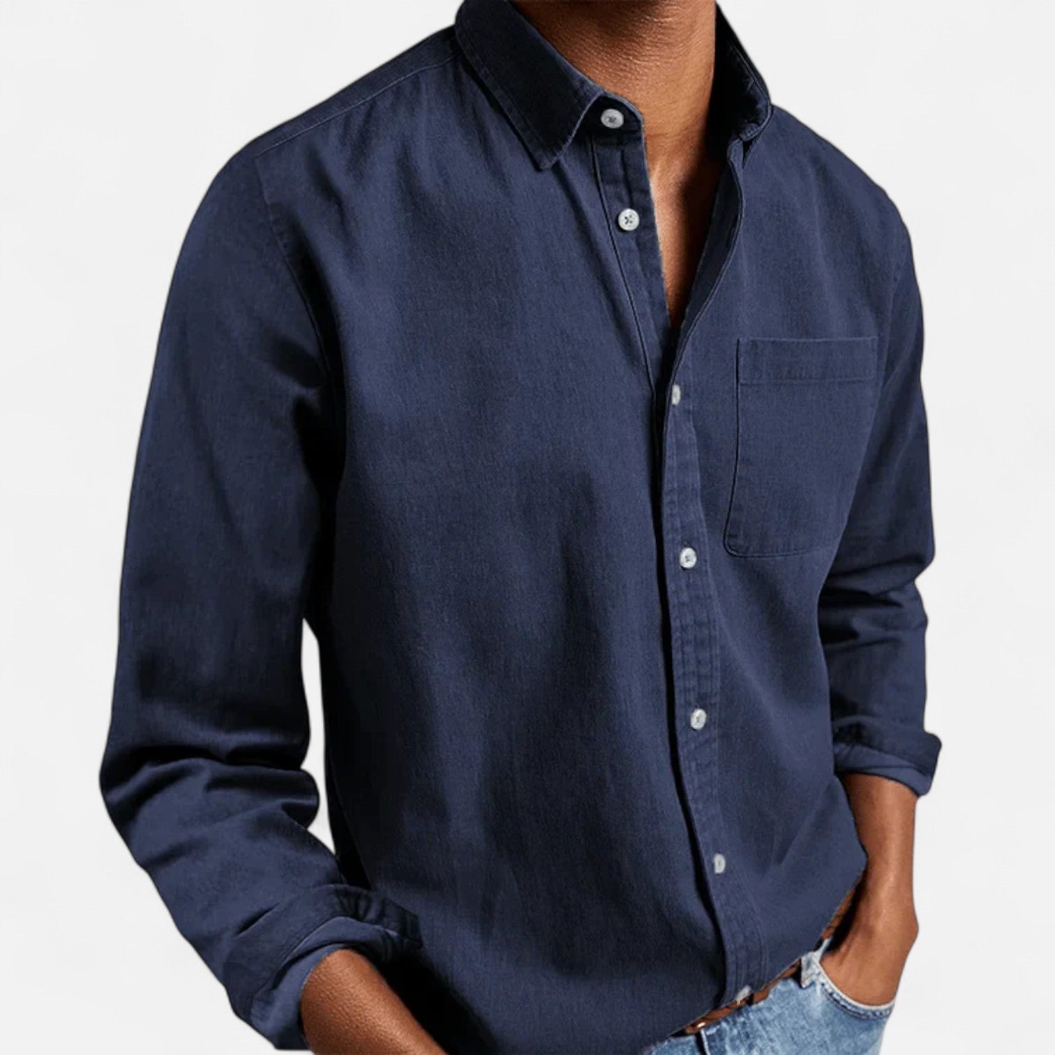 Men’s Casual Business Shirt – Refined Versatility, Everyday Sophistication
