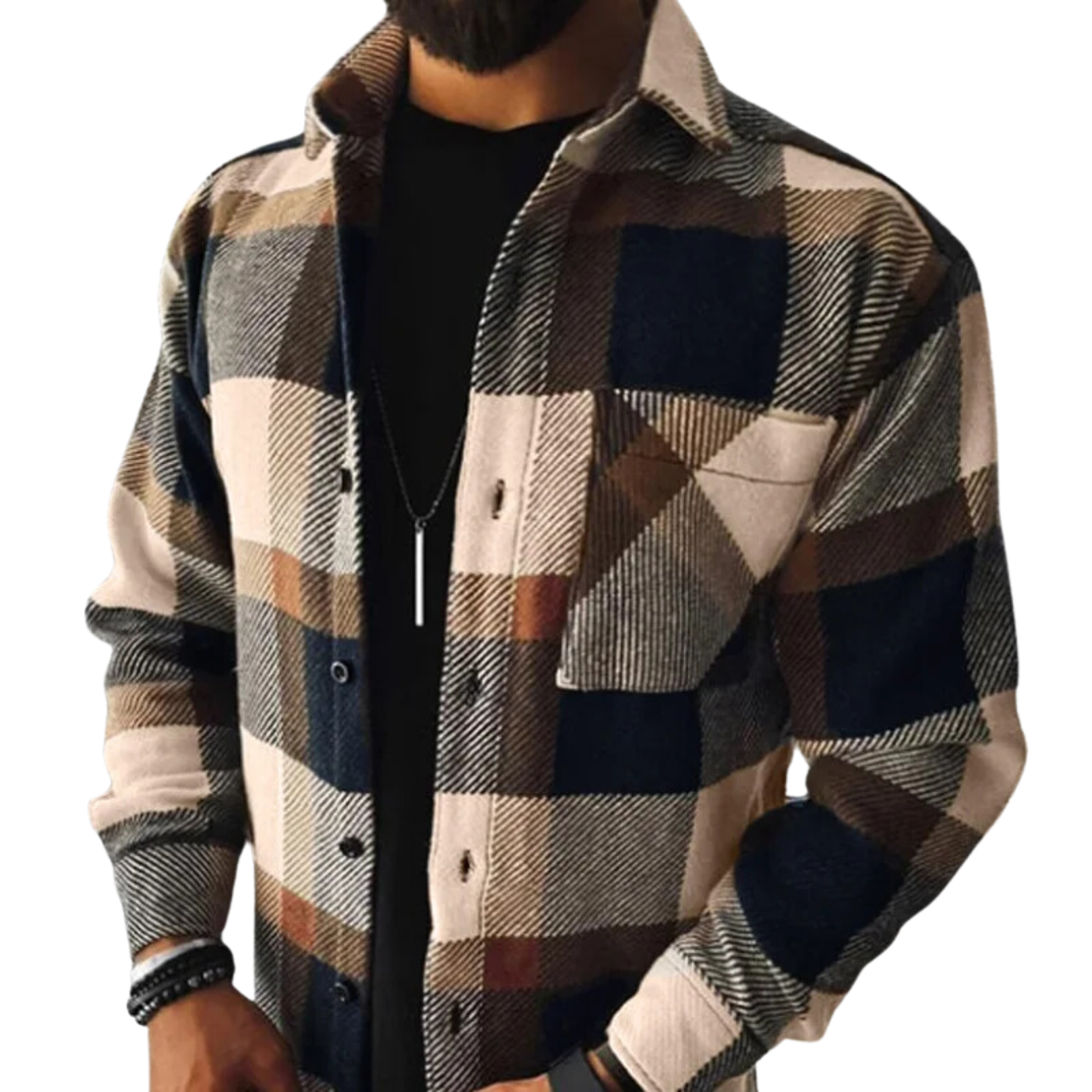 Men's Checkered Jacket