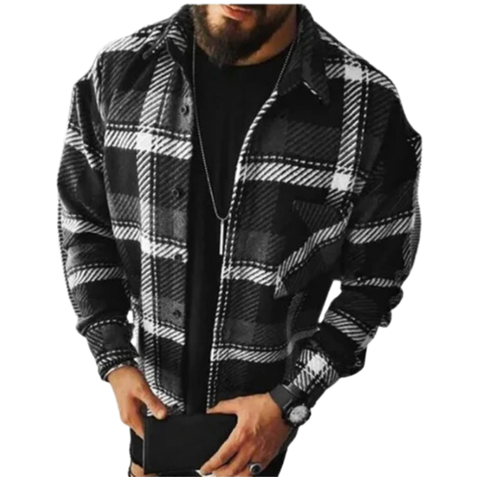 Men's Checkered Jacket