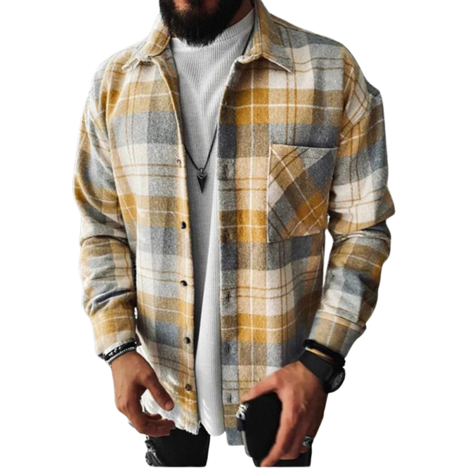 Men's Checkered Jacket