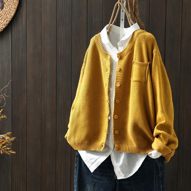 Bonnie | Women's Plus Size Knit Cardigan Comfort